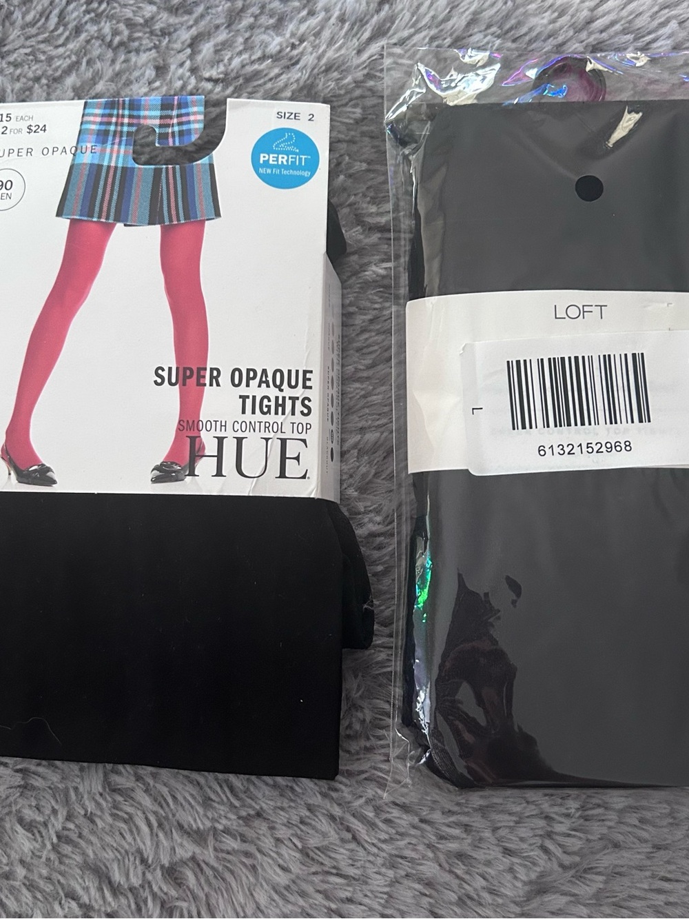 Bundle (2) Super Opaque Tights - Black - Office, Work, Business Casual, Fall